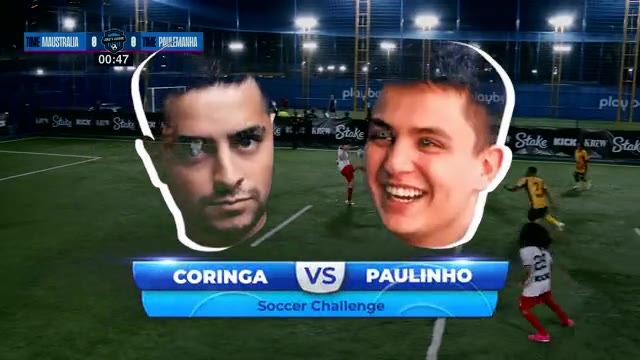 Vinheta versus na transmissão